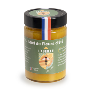 Pot de Miel de fleurs d'été français - L'Abeille de Léa 500g
